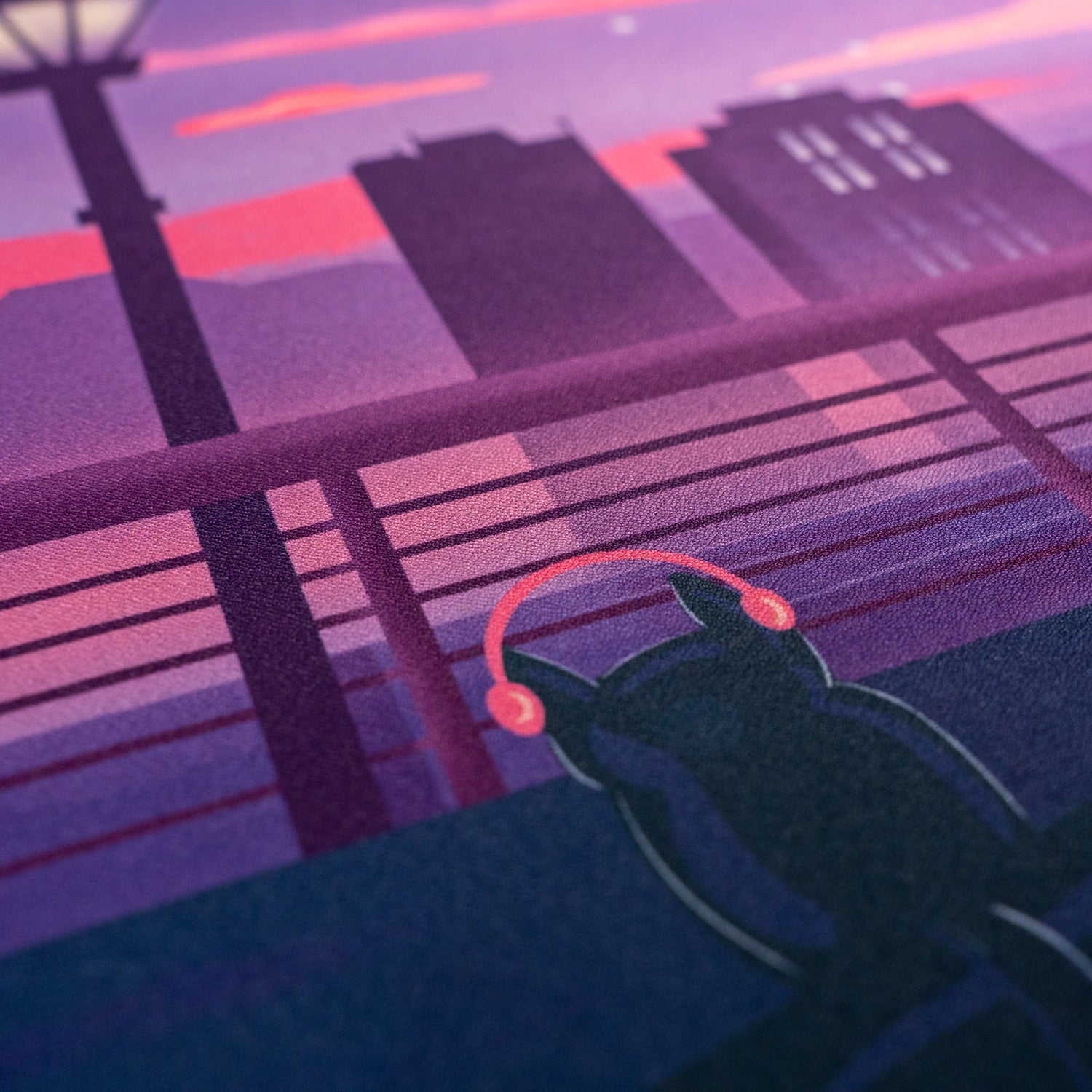 Moonlight Mousepad close up