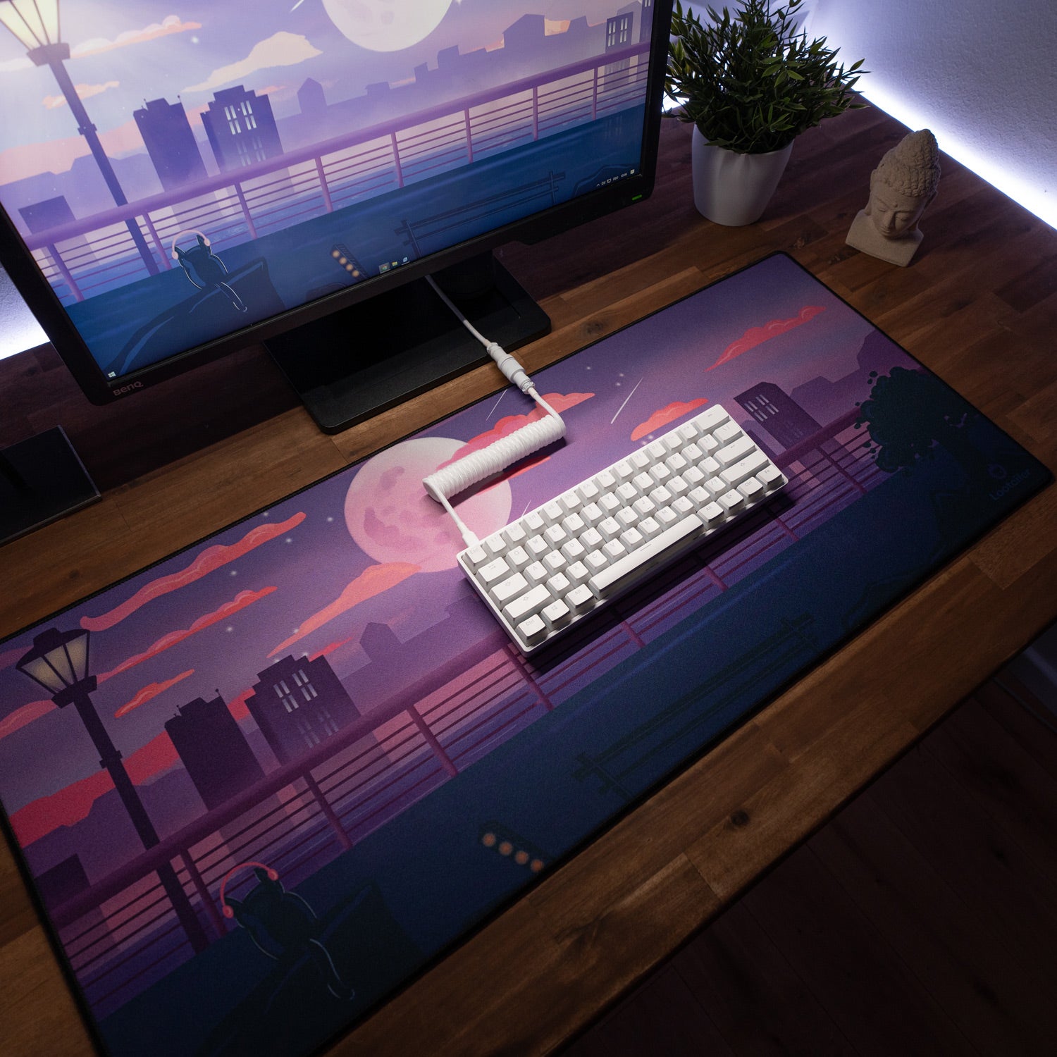 Moonlight Mousepad Setup 1