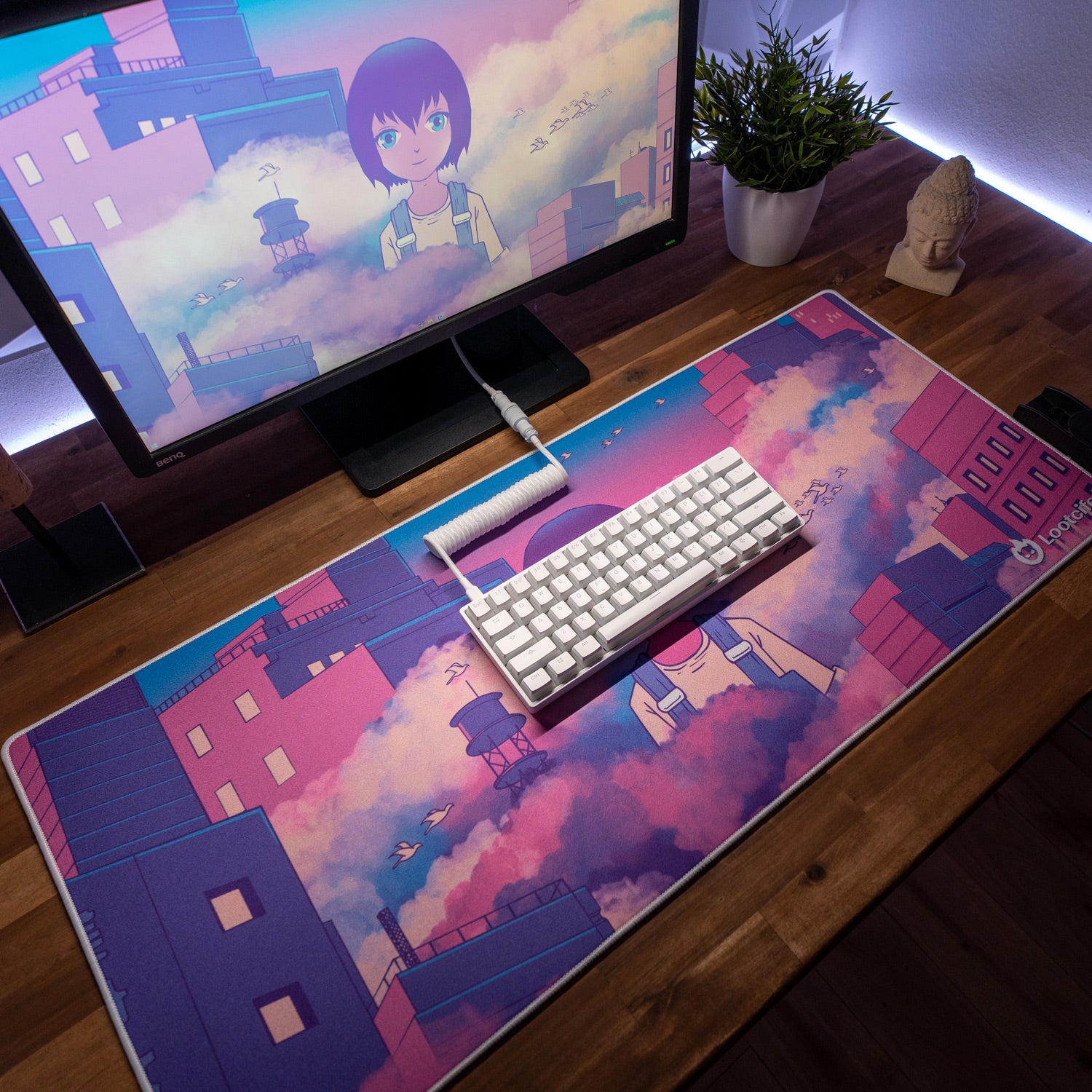 Lofi Mousepad Setup 1