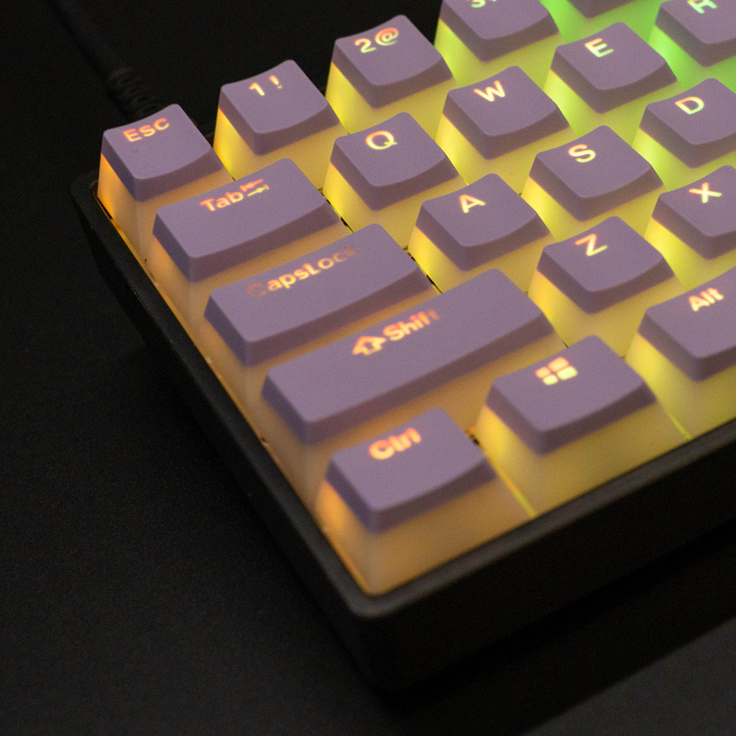 Purple Pudding Keycaps