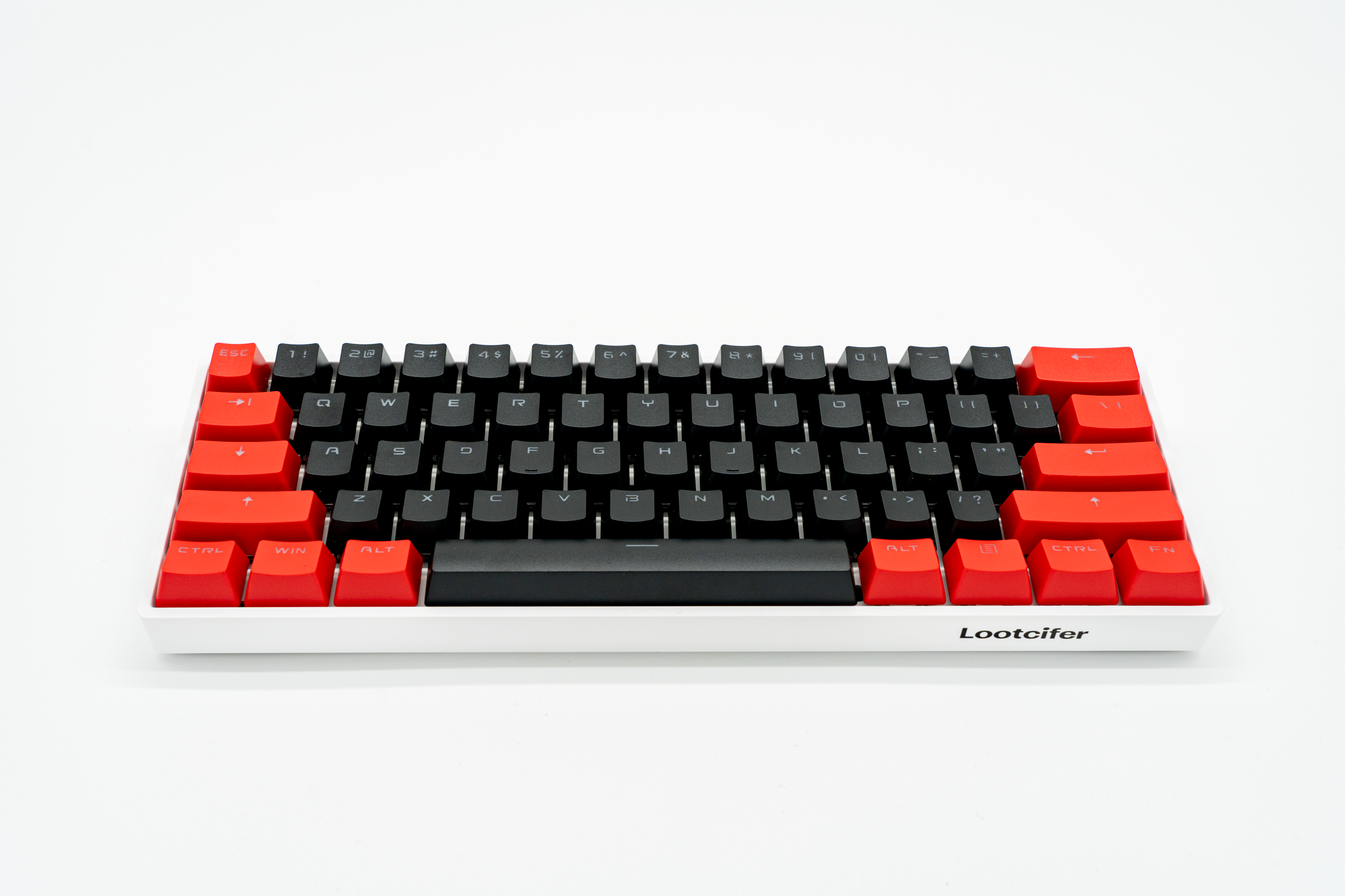 Red Black PBT Keycaps